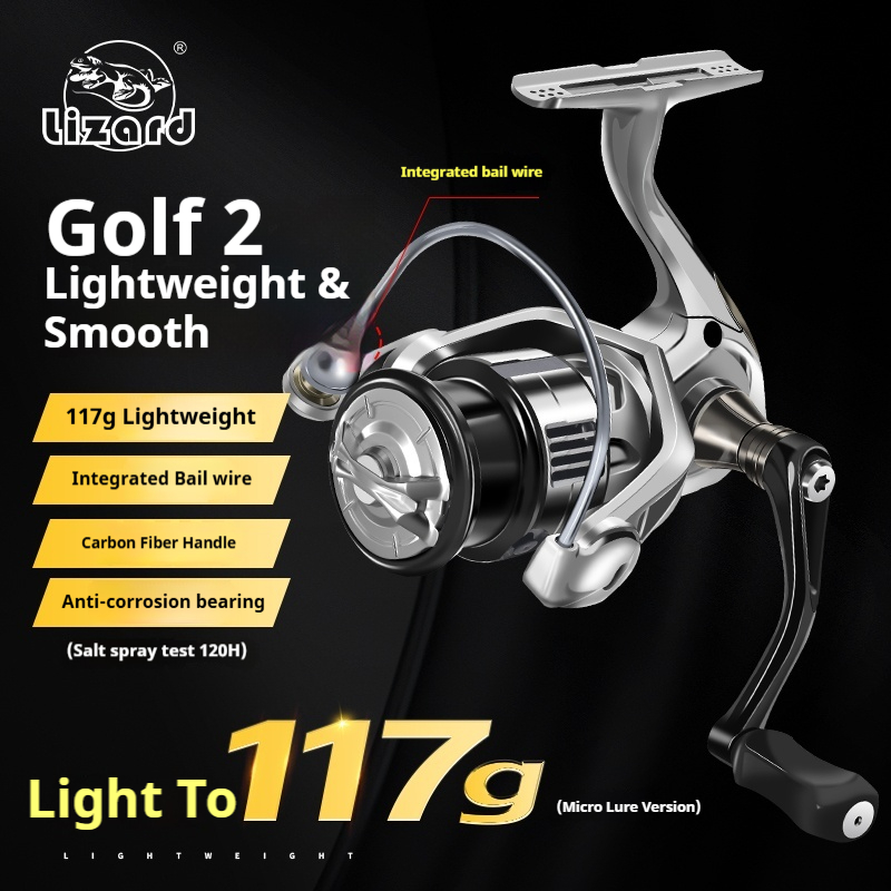 Abu Garcia Reel Max - Moulinet de pêche spinning Lizard Golf