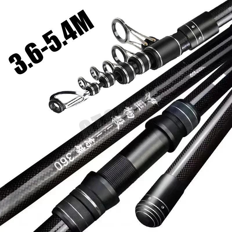 Canne à pêche télescopique 3.6 - Fishing Rod Surf avis et prix