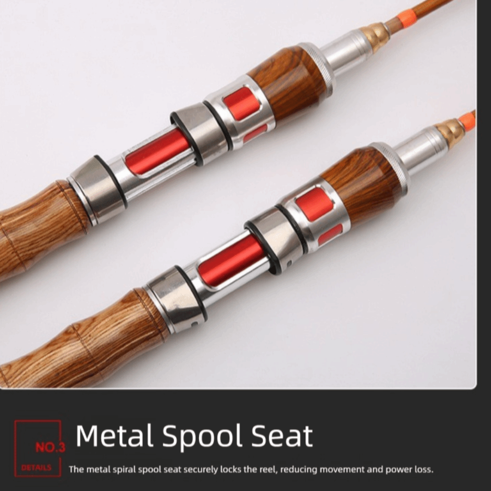 Canne à pêche spinning 4 secti - Fishing Rod Carbon Fiber avis et prix