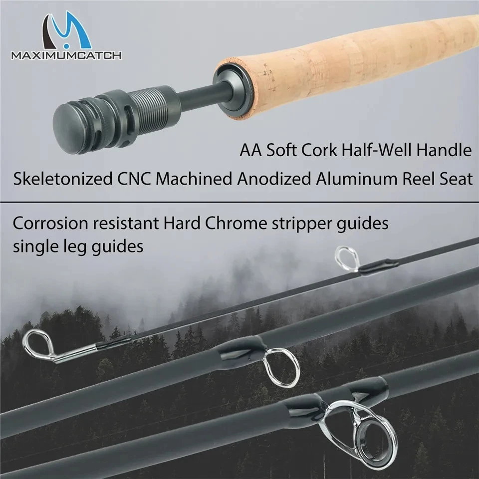 MAXIMUMCATCH 7.5-10ft 2/3WT Ai - Fishing Rod Ice avis et prix