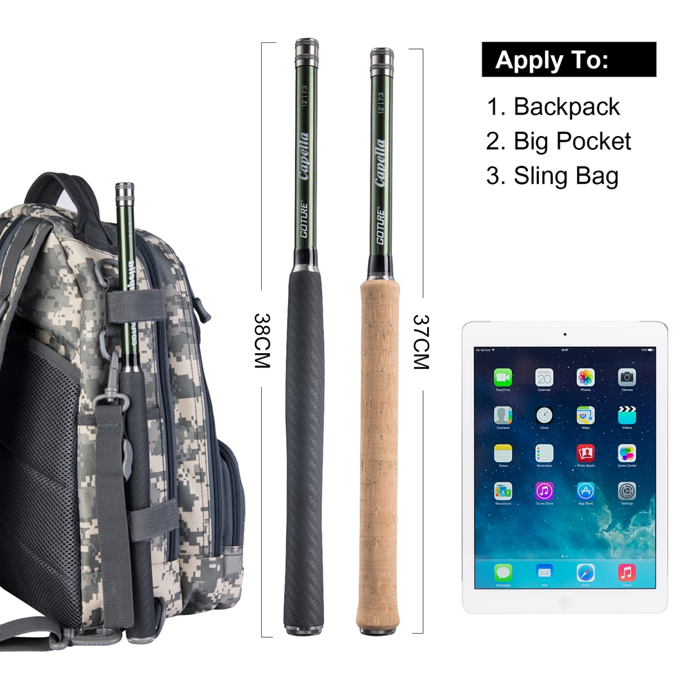 Goture Tenkara canne à pêche à - Fishing Rod Carbon Fiber avis et prix